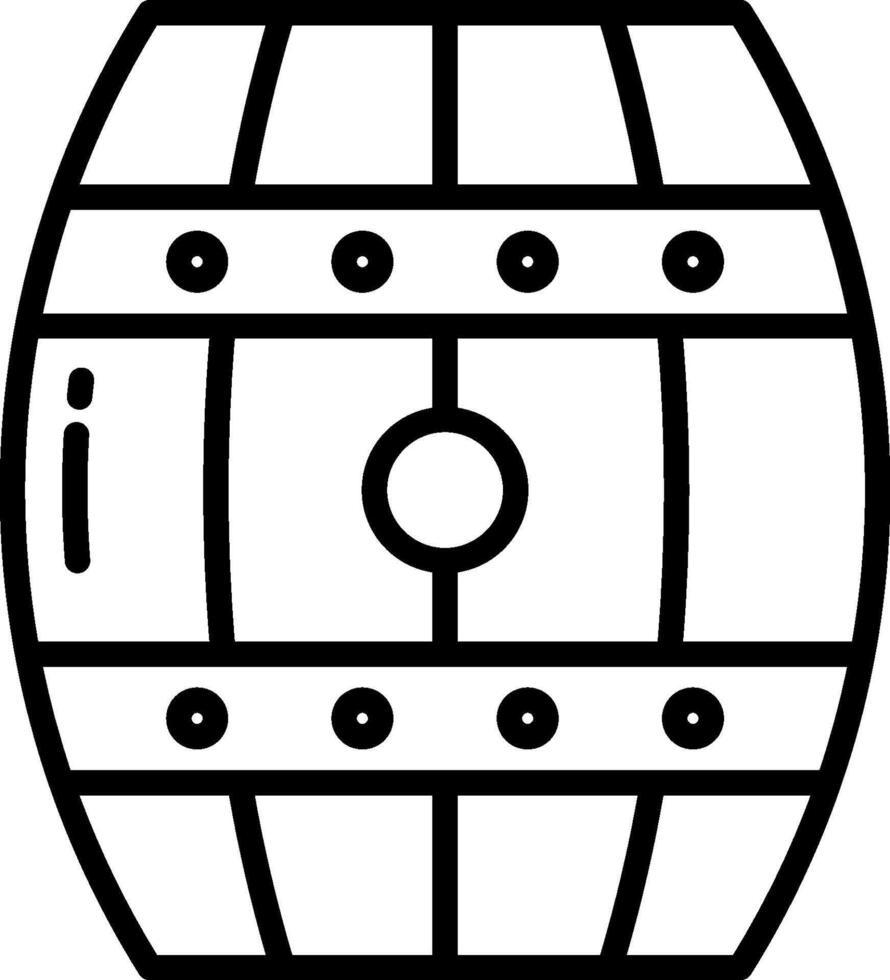 Barrel icon free vector