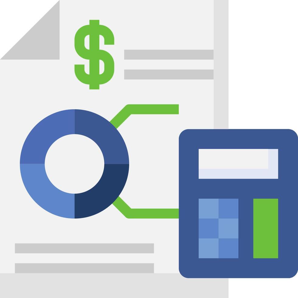 How to use excel to create a financial report vector