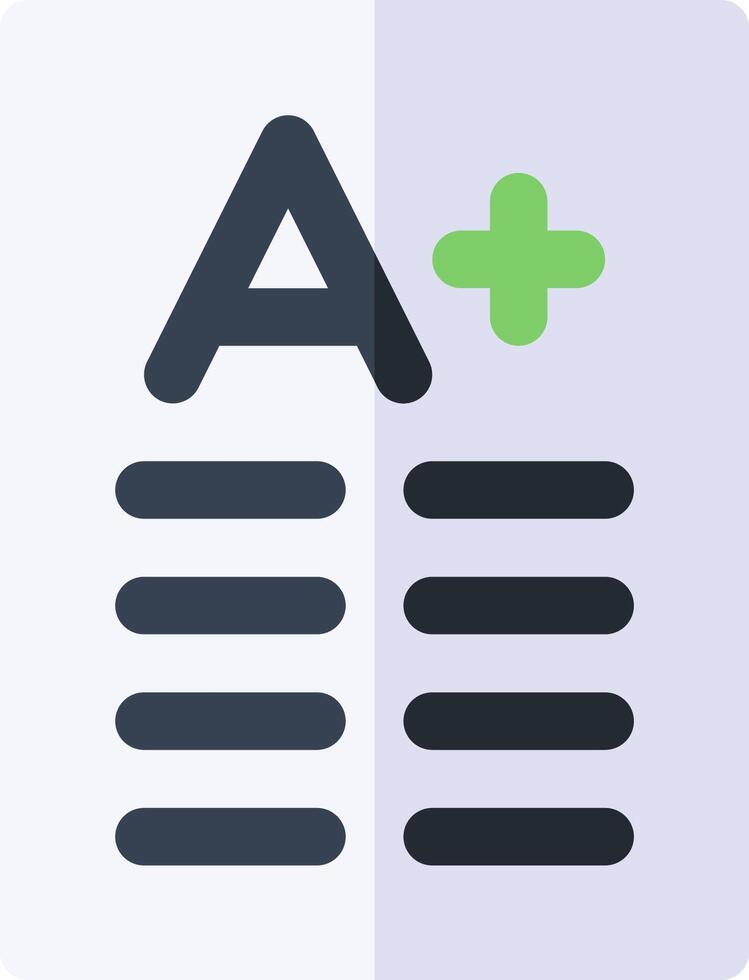A - online test prep vector