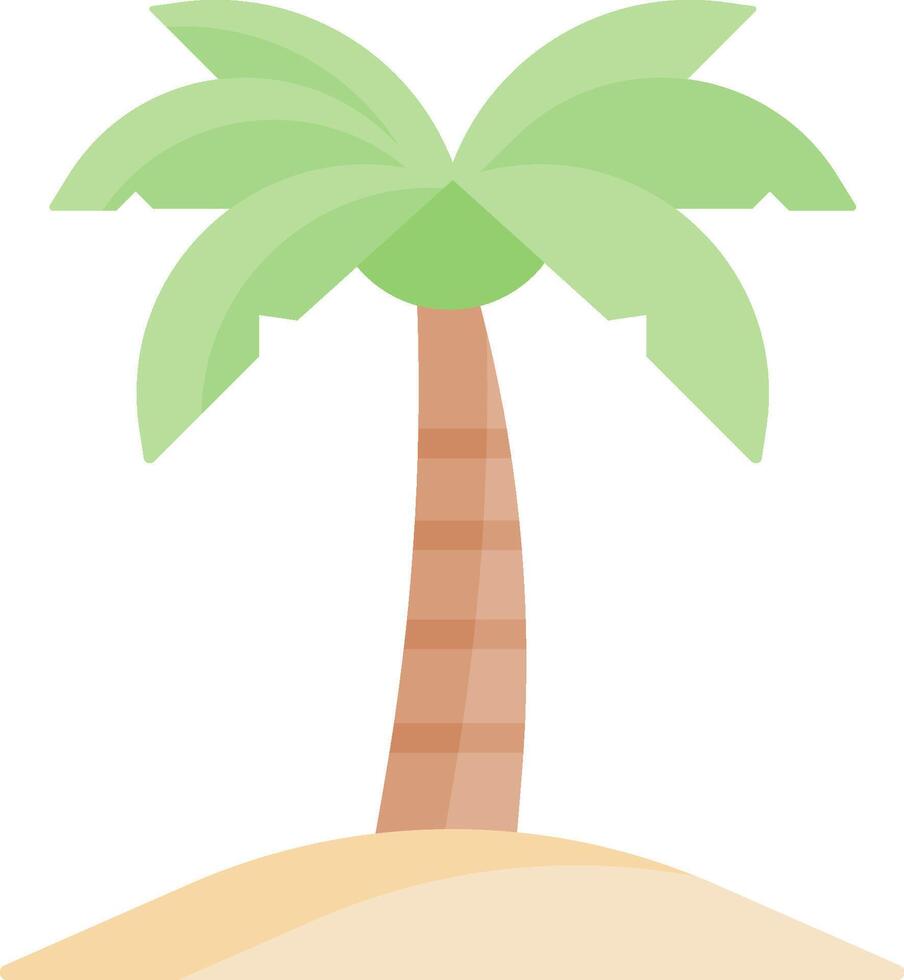 Palm tree clipart vector