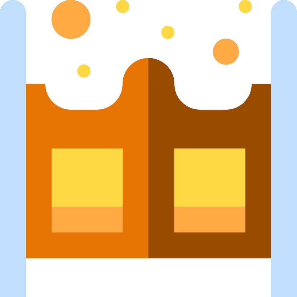A house with a window and a door vector