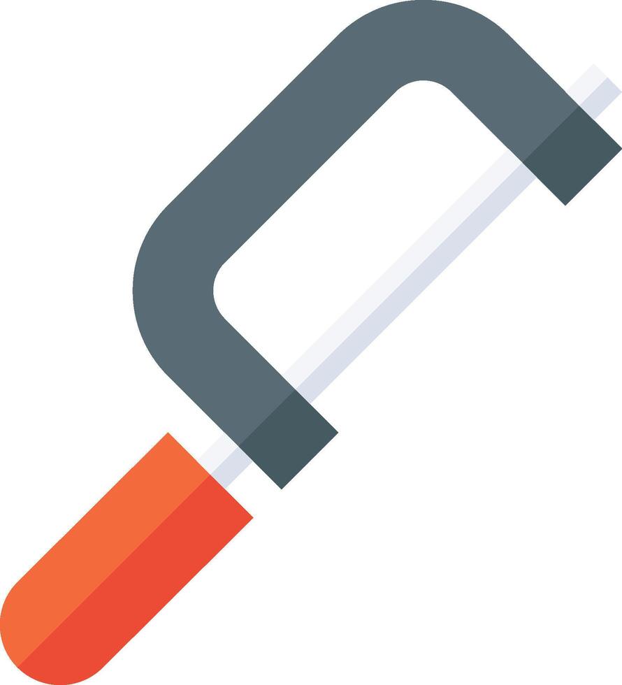 A wrench with a handle on a white background vector