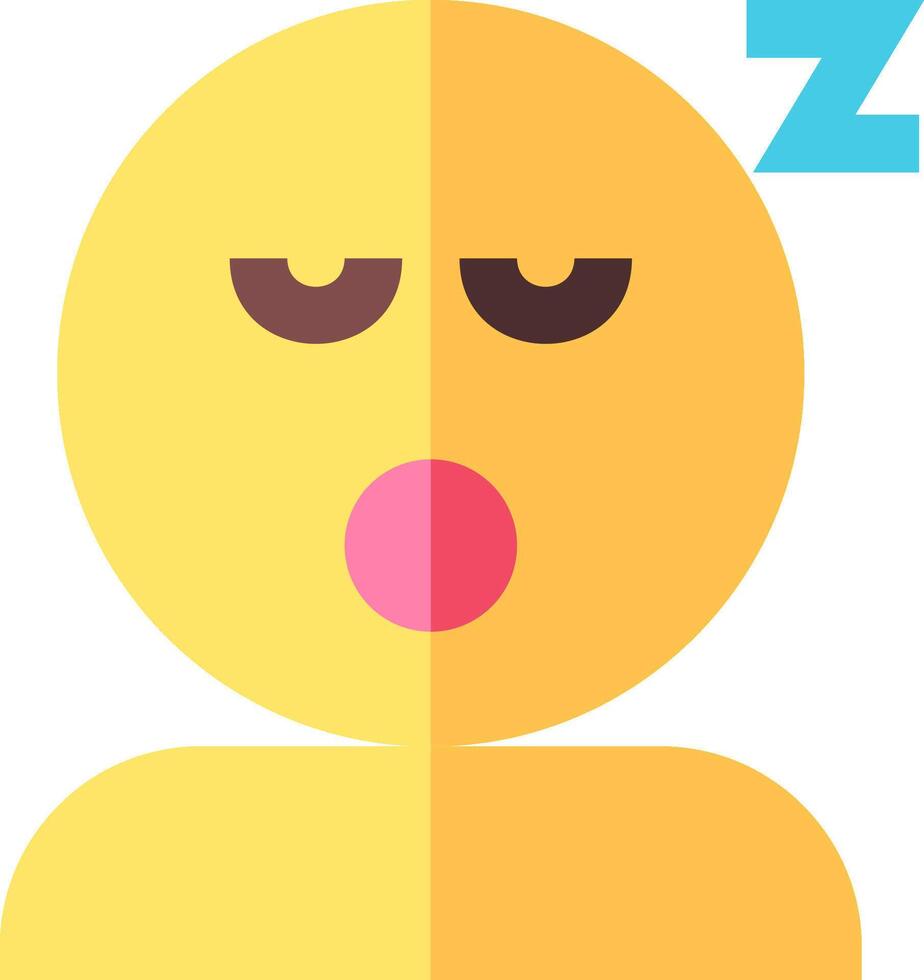 A yellow emoticor with a pink tongue vector