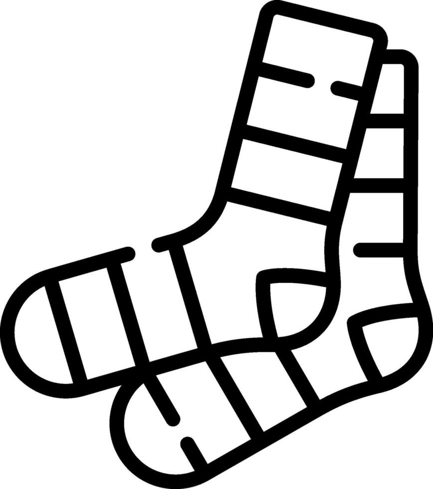 Socks icon illustration vector
