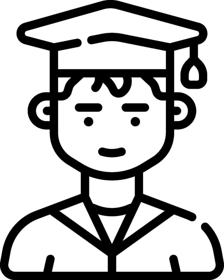 Graduation icon illustration vector