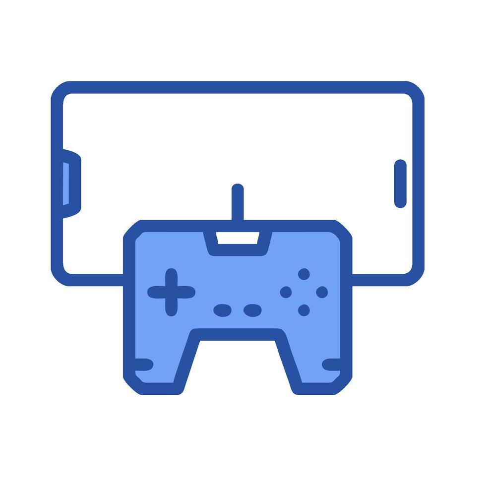 a game controller and a tablet vector