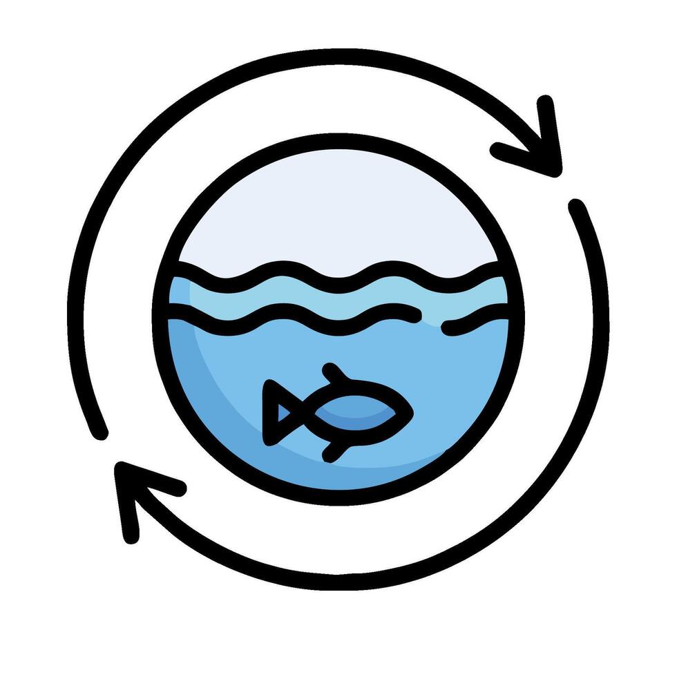 Fish in the ocean, water cycle, water cycle, water cycle, water cycle, water cycle vector