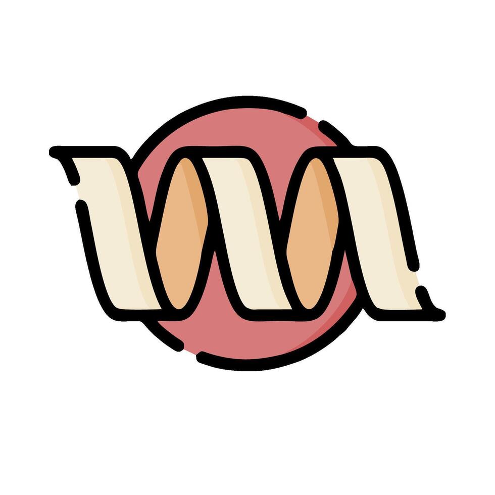 A logo for a company that makes waffles vector