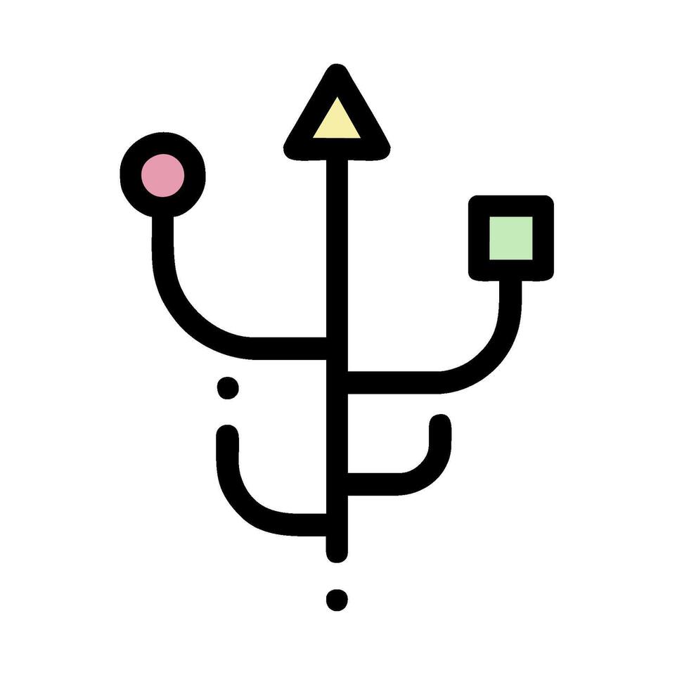A black and white logo with a flower and a triangle vector