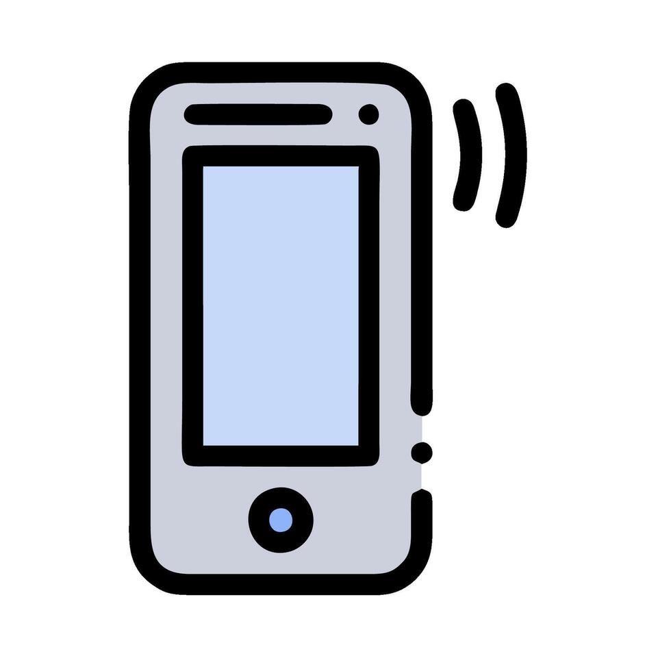 Mobile phone icon illustration vector