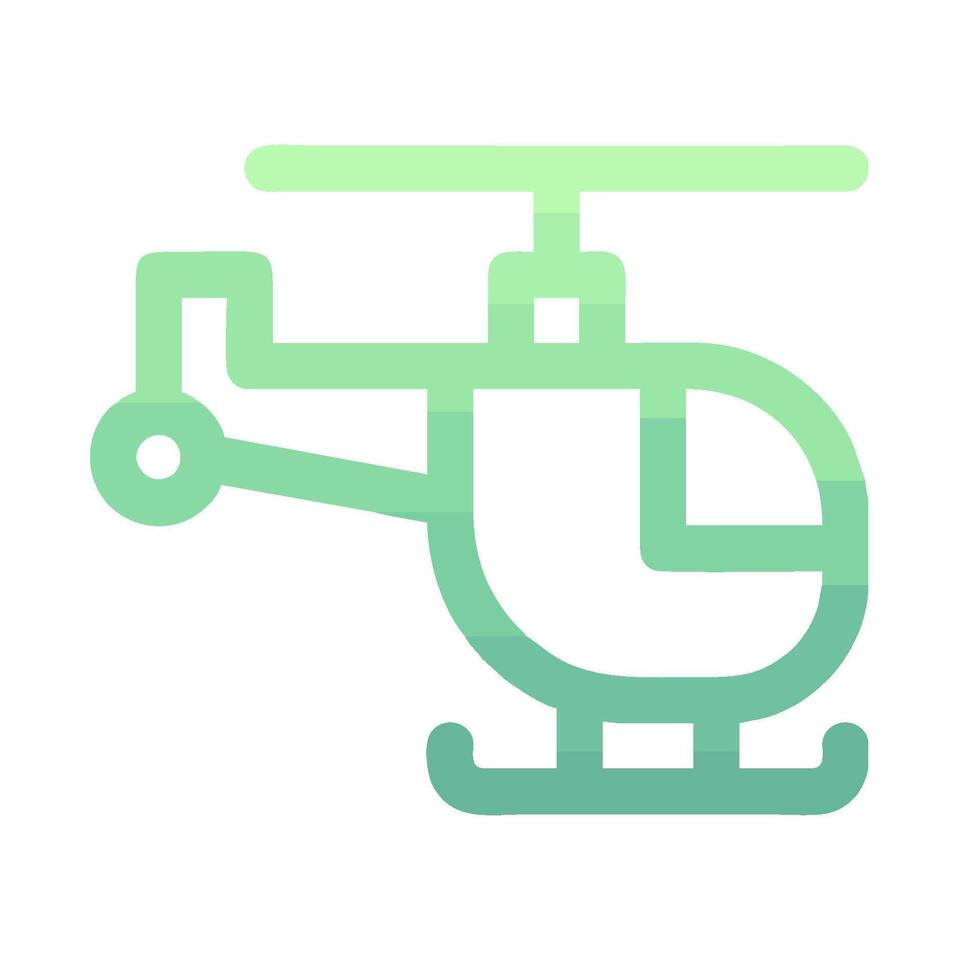 Helicopter icon illustration vector