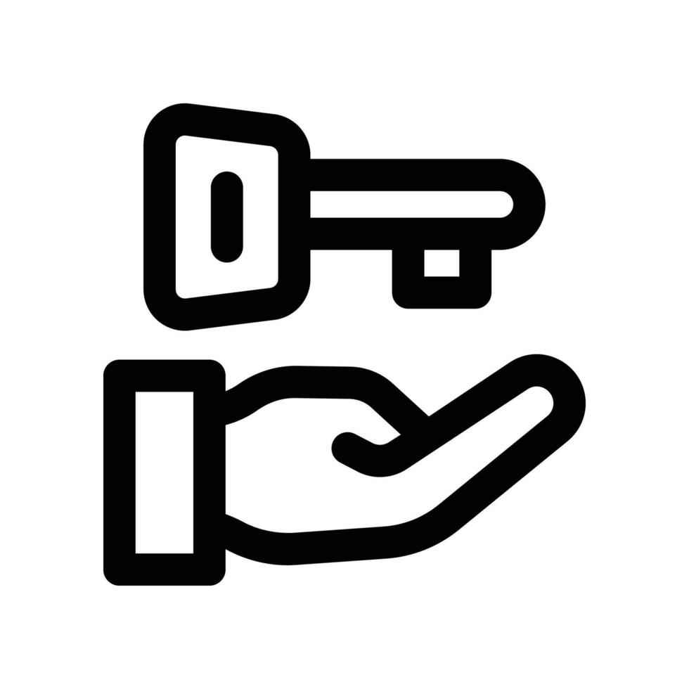 ownership icon. line icon for your website, mobile, presentation, and logo design. vector