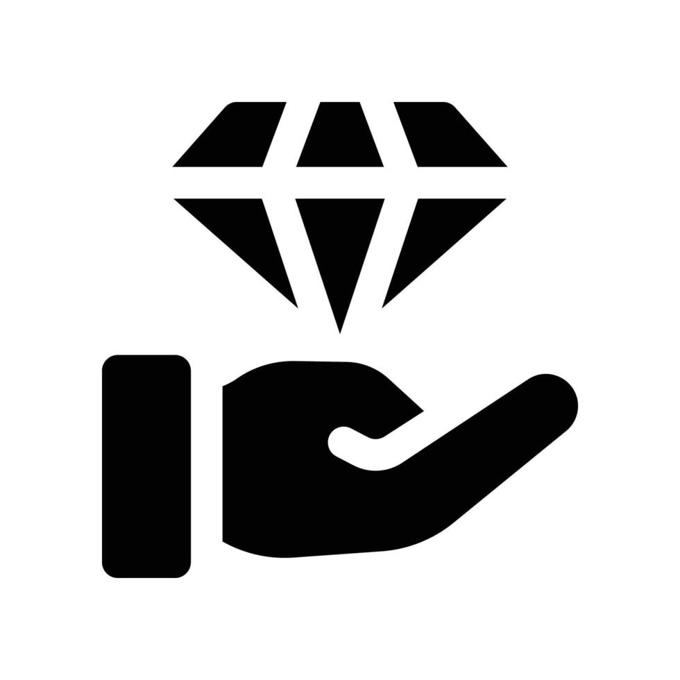 value icon. glyph icon for your website, mobile, presentation, and logo design. vector