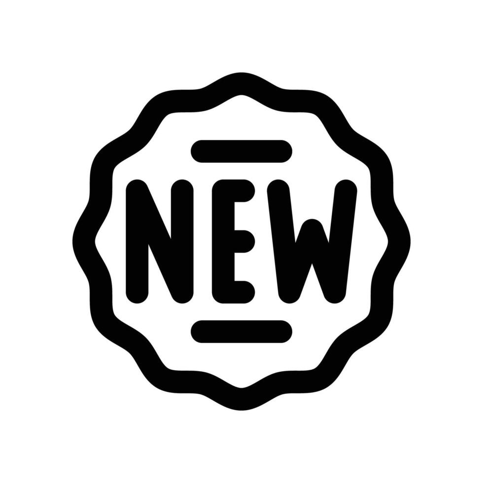 new icon. line icon for your website, mobile, presentation, and logo design. vector