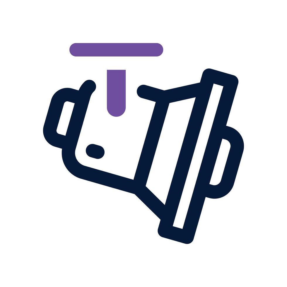 spotlight icon. dual tone icon for your website, mobile, presentation, and logo design. vector