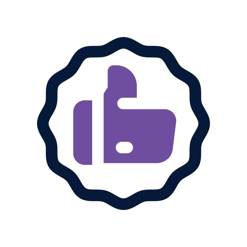 like icon. dual tone icon for your website, mobile, presentation, and logo design. vector