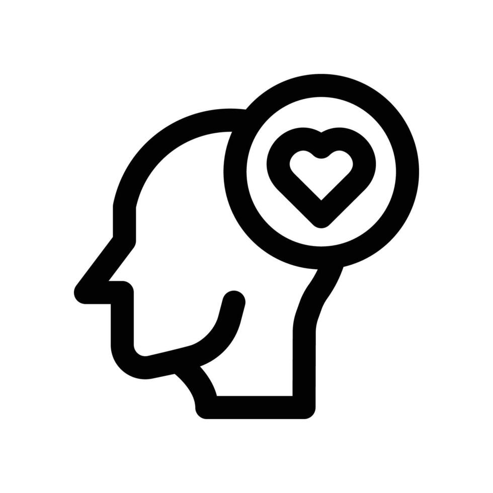 passion icon. line icon for your website, mobile, presentation, and logo design. vector