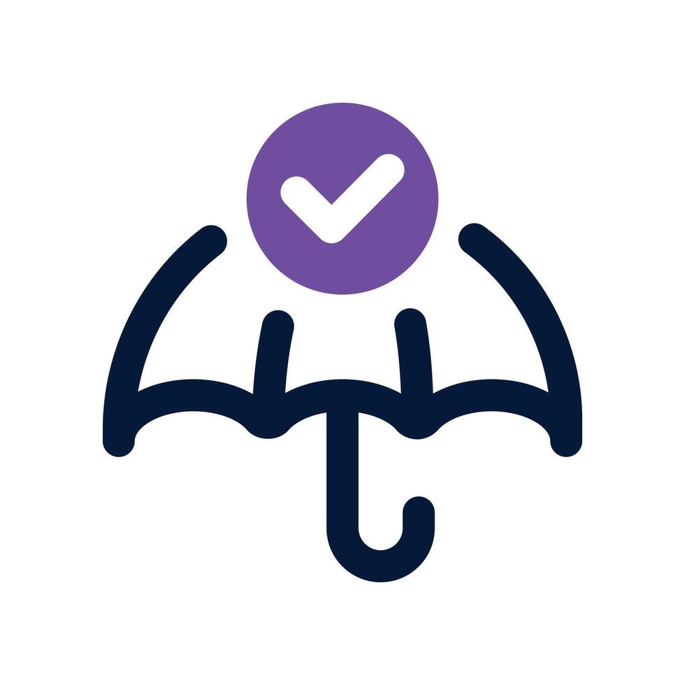 reliability icon. dual tone icon for your website, mobile, presentation, and logo design. vector