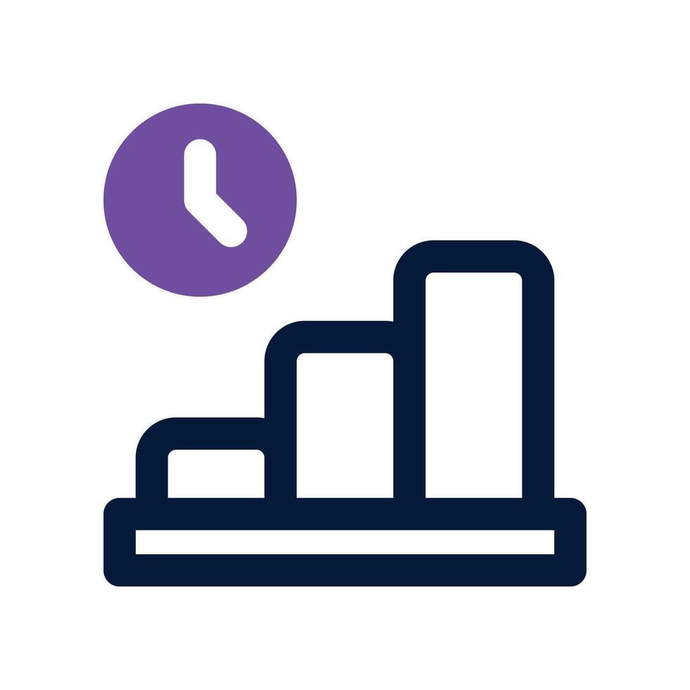 discipline icon. dual tone icon for your website, mobile, presentation, and logo design. vector