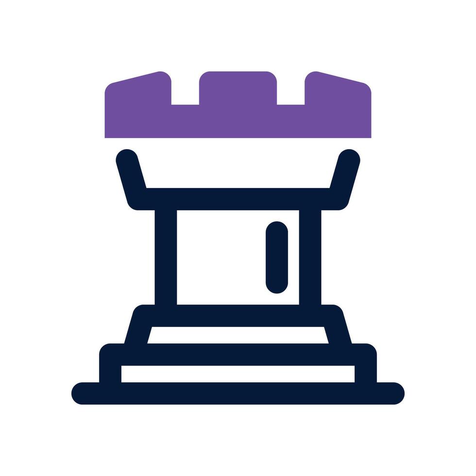 strategy icon. dual tone icon for your website, mobile, presentation, and logo design. vector