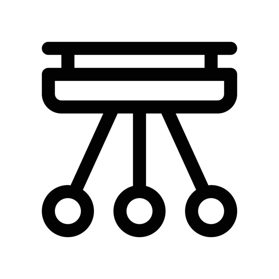 pendulum icon. line icon for your website, mobile, presentation, and logo design. vector