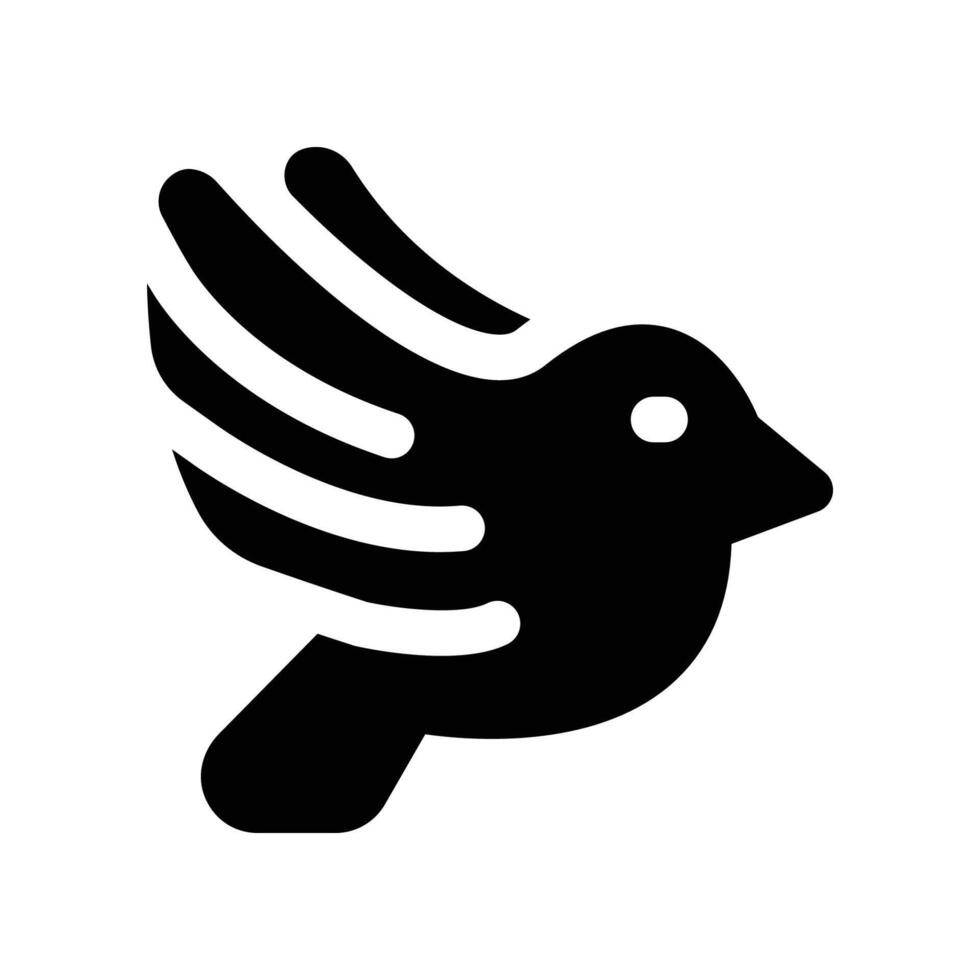 freedom icon. glyph icon for your website, mobile, presentation, and logo design. vector