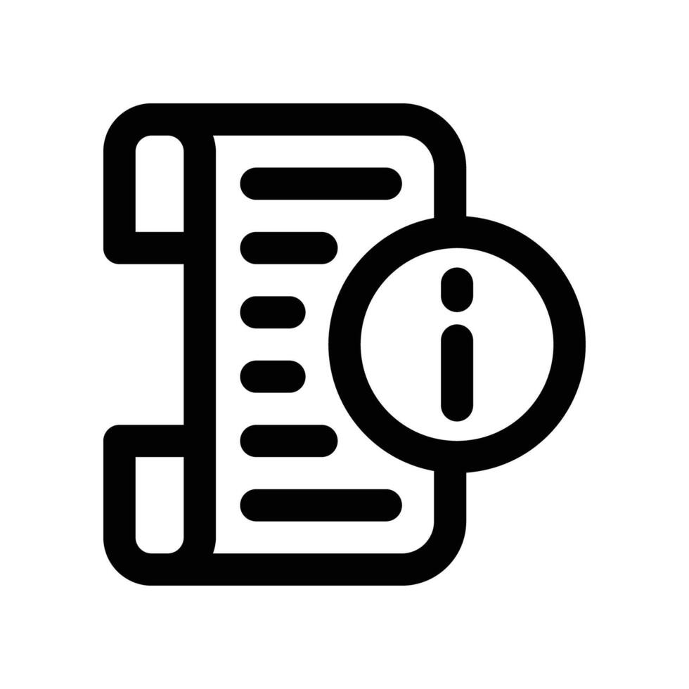rules icon. line icon for your website, mobile, presentation, and logo design. vector