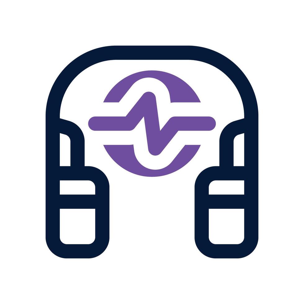 audiobook icon. dual tone icon for your website, mobile, presentation, and logo design. vector