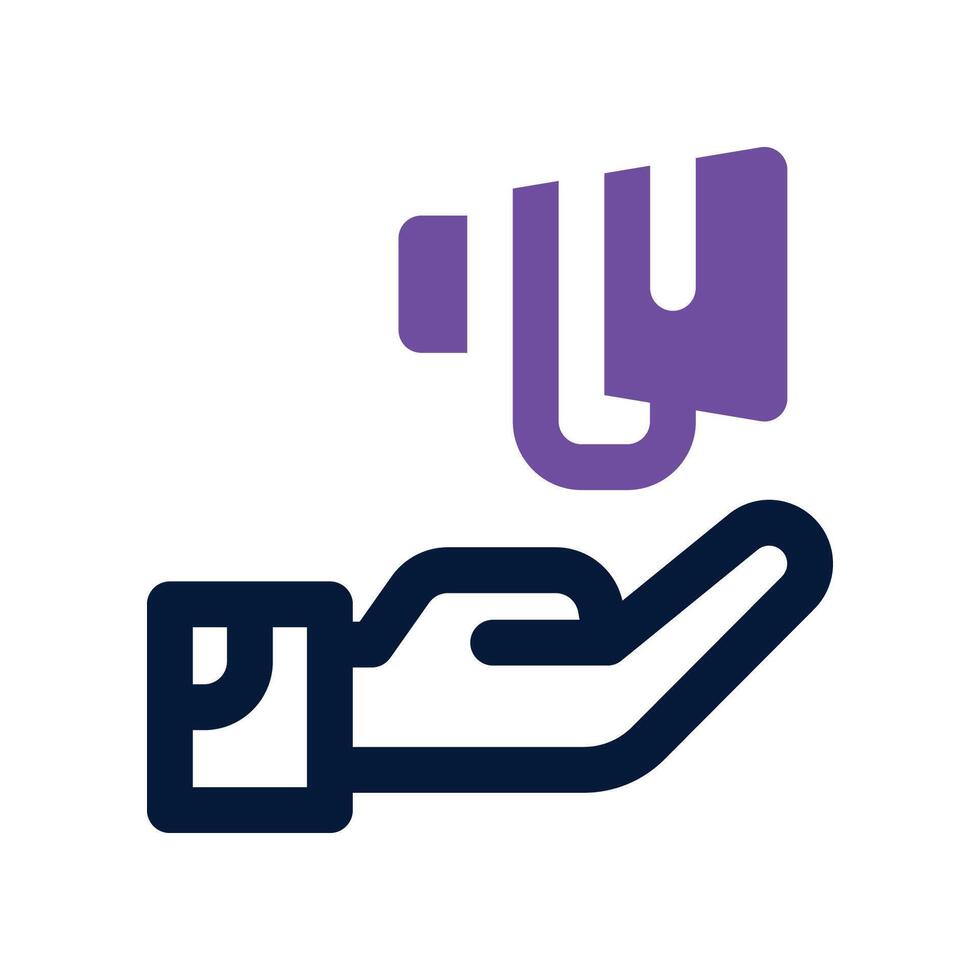 social media icon. dual tone icon for your website, mobile, presentation, and logo design. vector