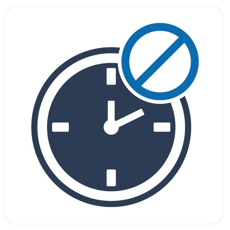 Time Security and protection icon concept vector