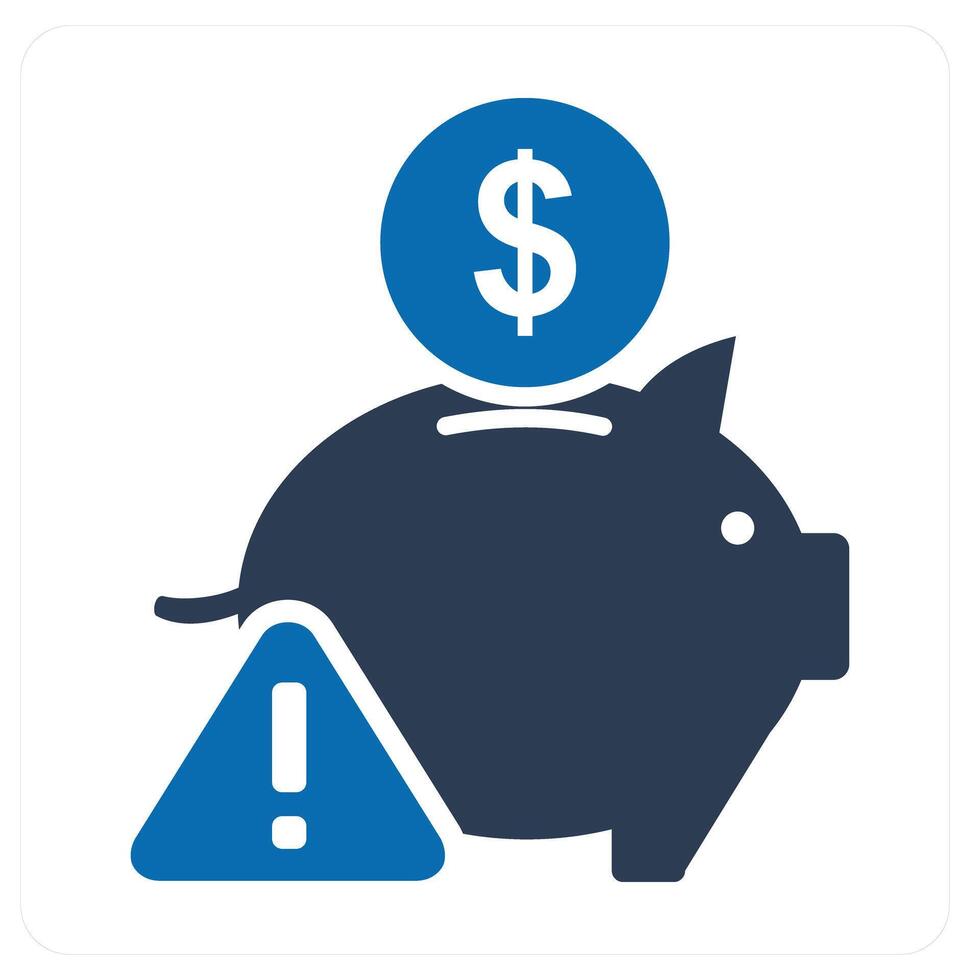 Bank Maintenance and maintenance icon concept vector