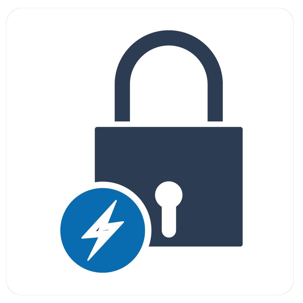 Lock Security and safety icon concept vector