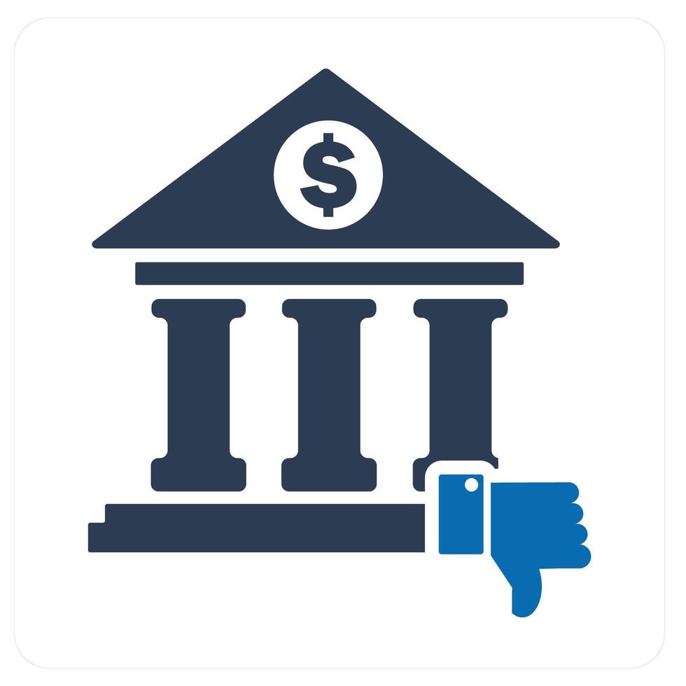 Like Bank and bank icon concept vector