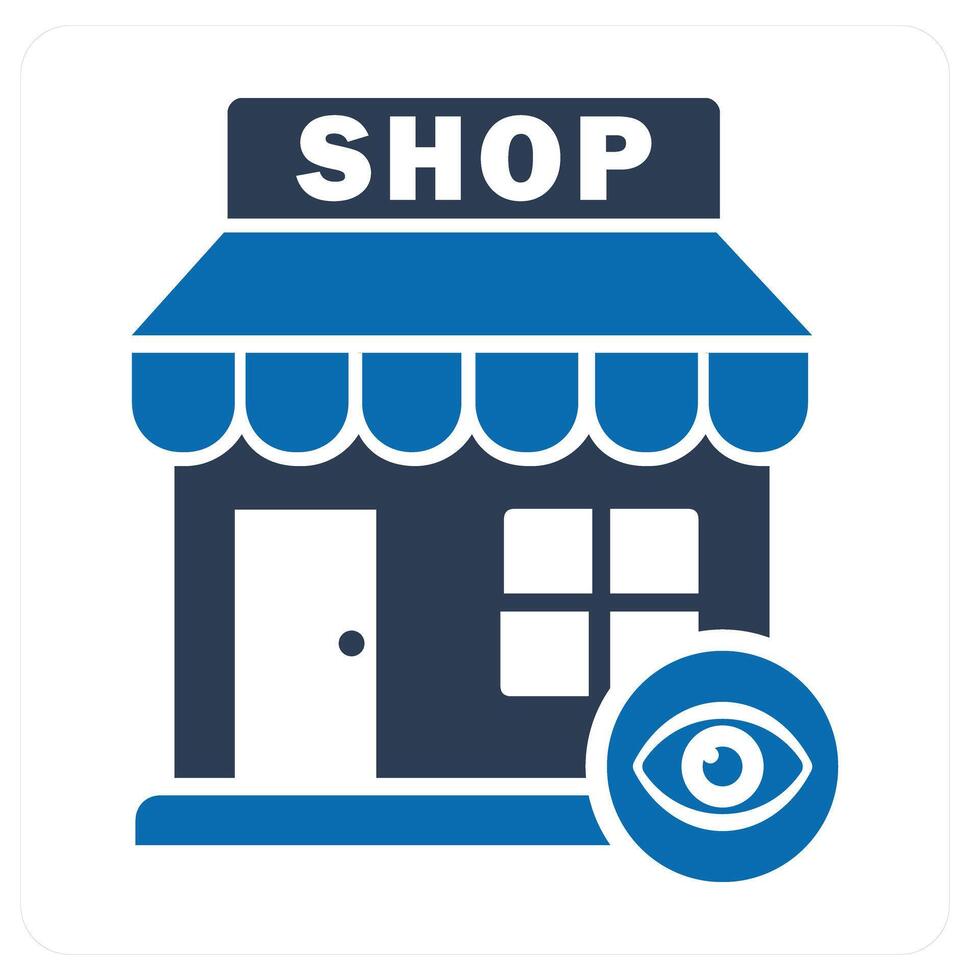 Shopping Bag and bag icon concept vector