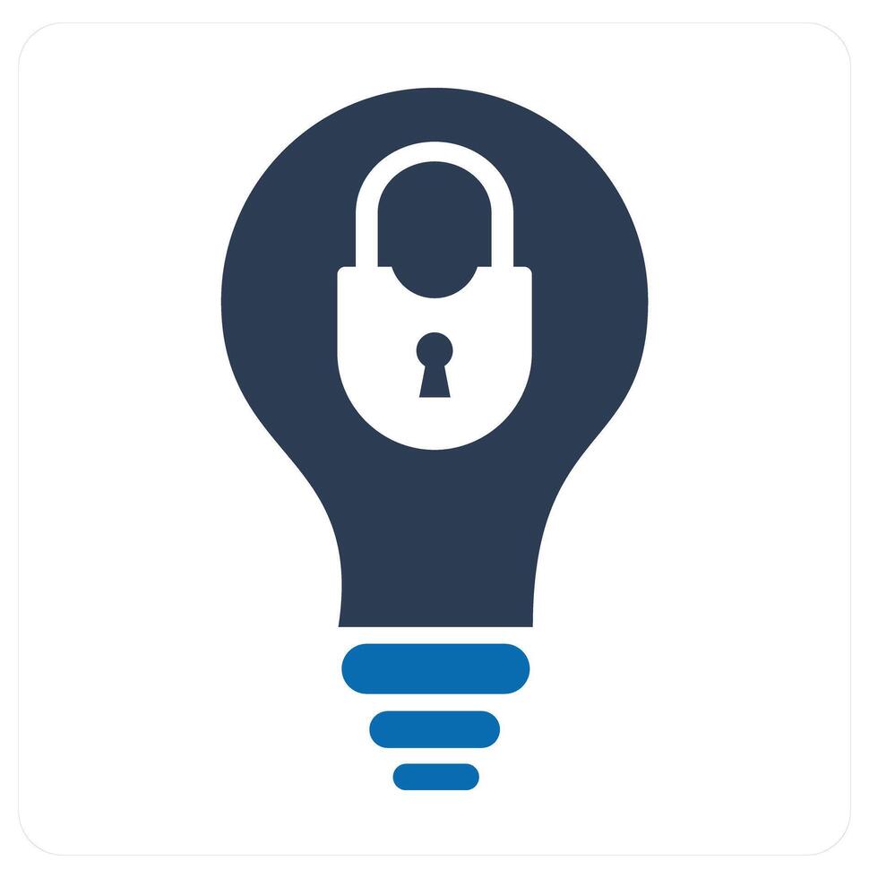 Idea Location and pin icon concept vector