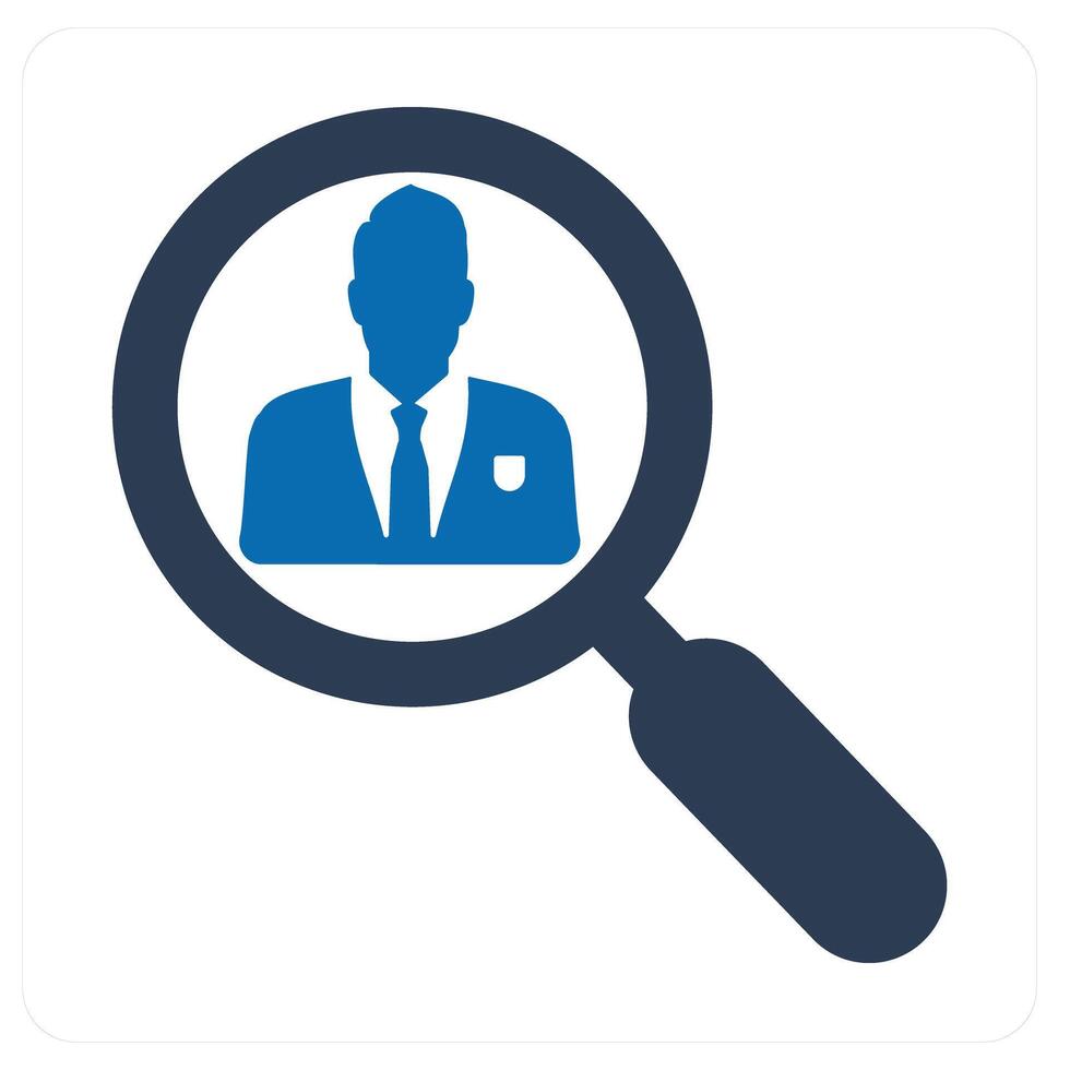 Search Analytics and analysis icon concept vector