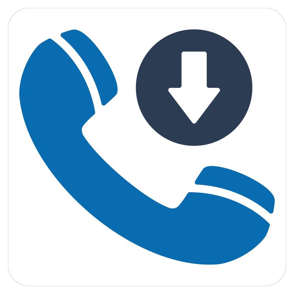Cut Call and calling icon concept vector