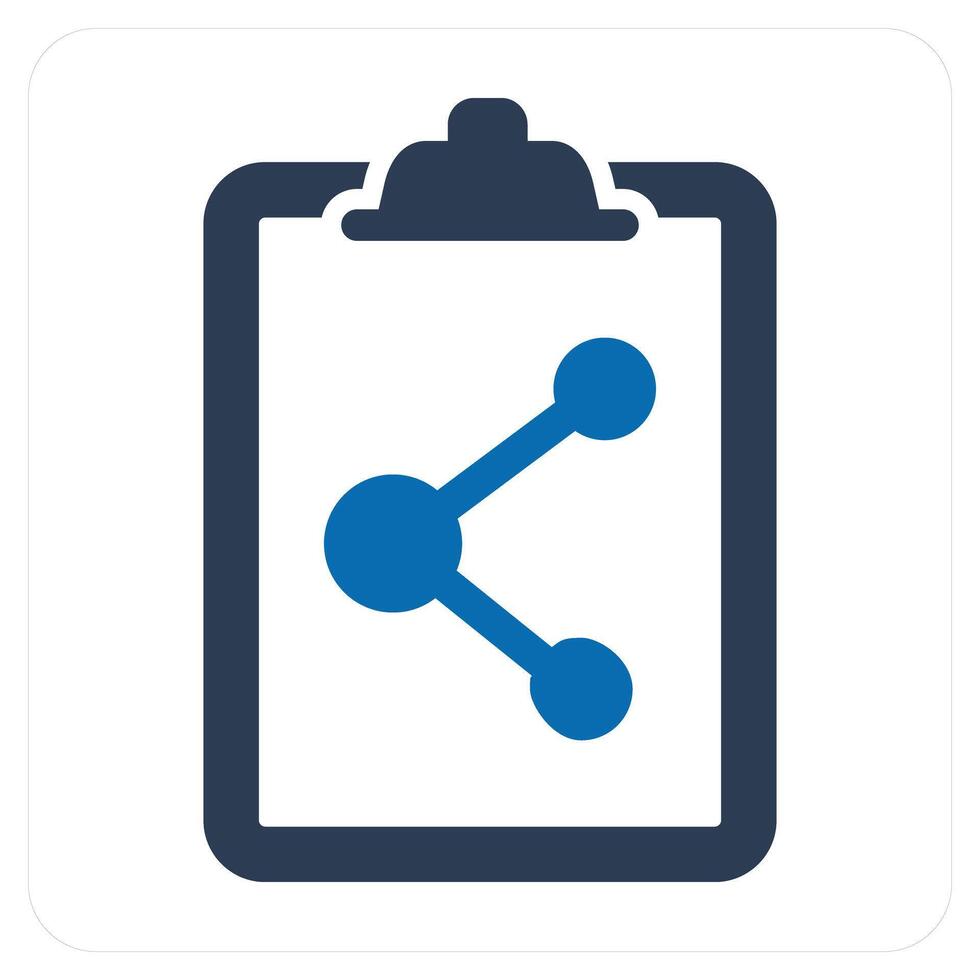 Share Document and offer icon concept vector