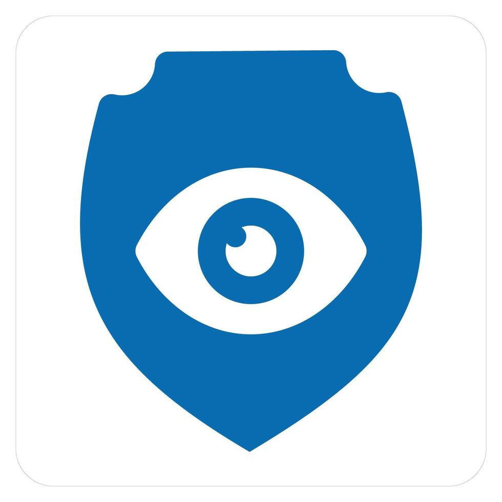 View Shield and safety icon concept vector