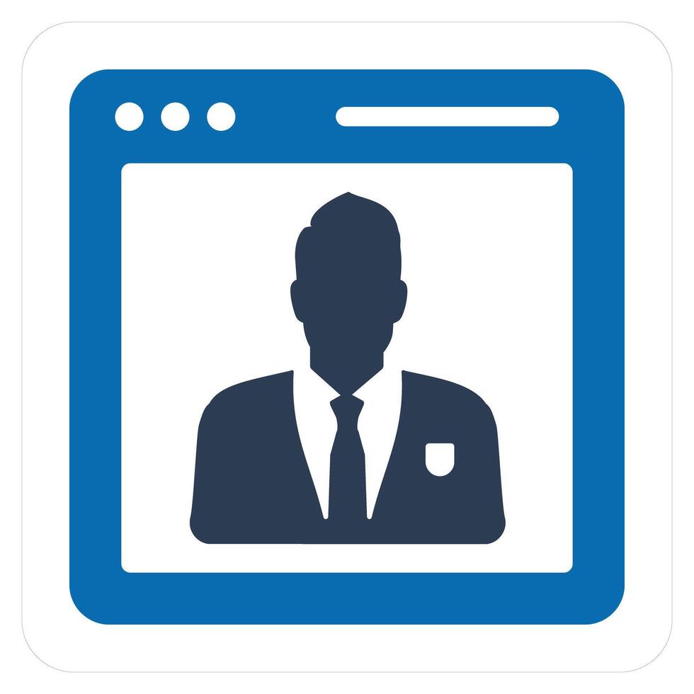 User Details and user icon concept vector