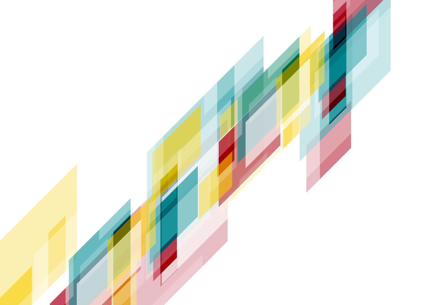 Colorful tech abstract motion business template design vector