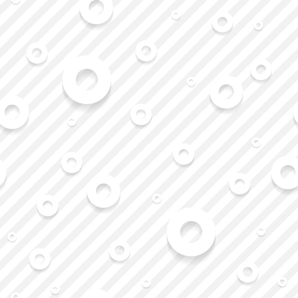 Grey white geometric seamless pattern design vector