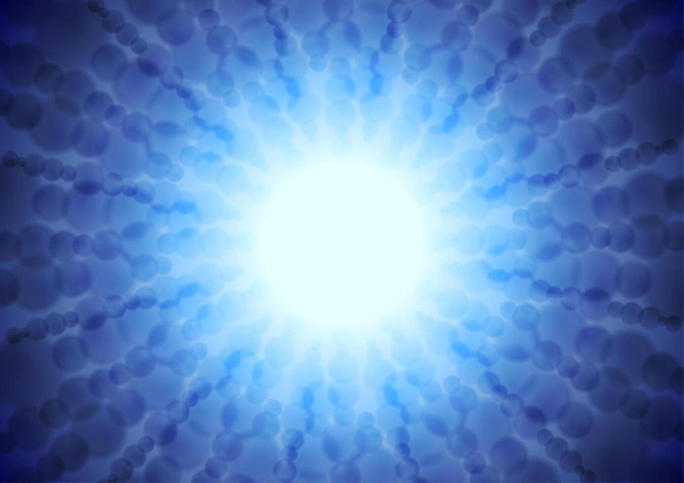 Blue shiny abstract background vector