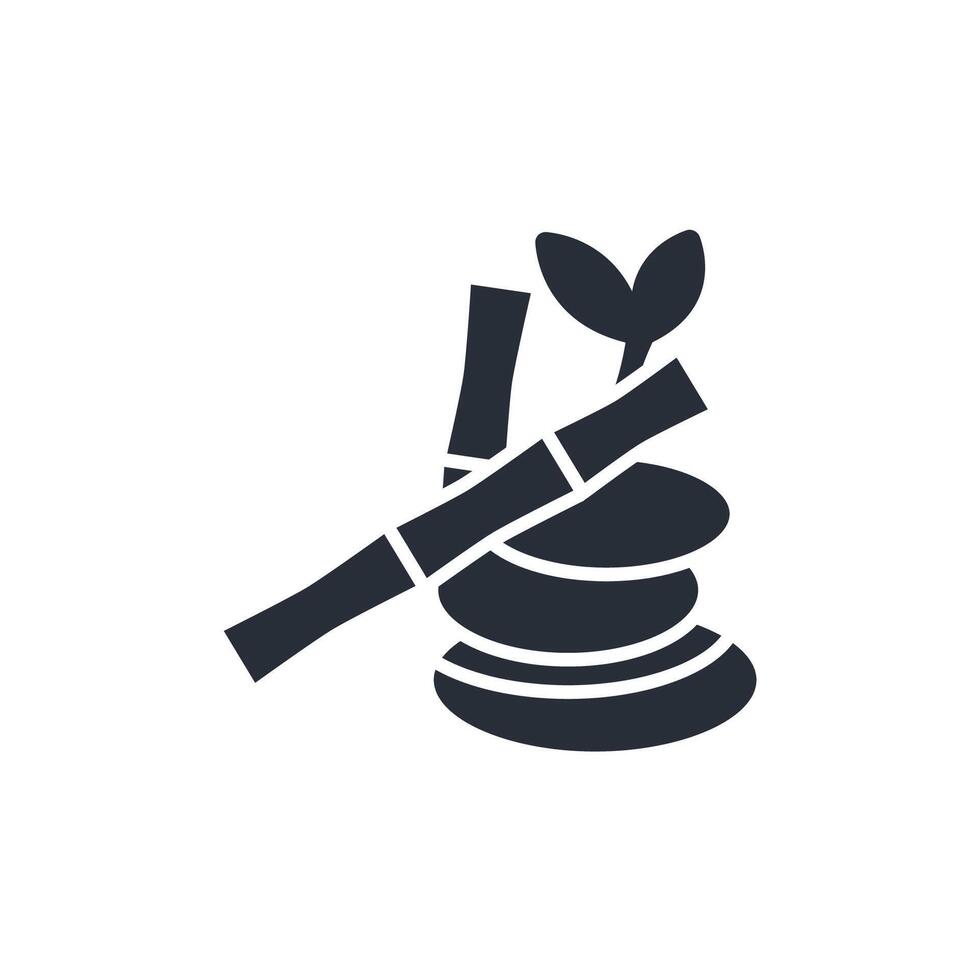 Spa icon. .Editable stroke.linear style sign for use web design,logo.Symbol illustration. vector