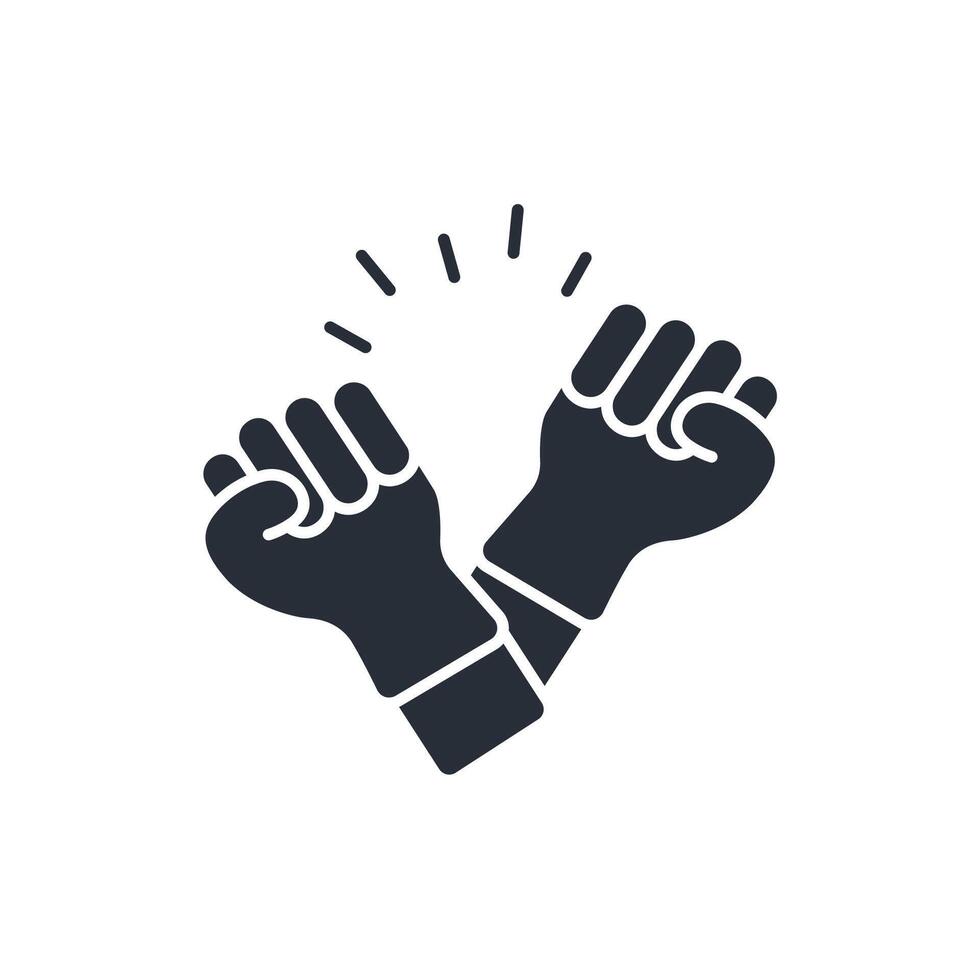 strike icon. .Editable stroke.linear style sign for use web design,logo.Symbol illustration. vector