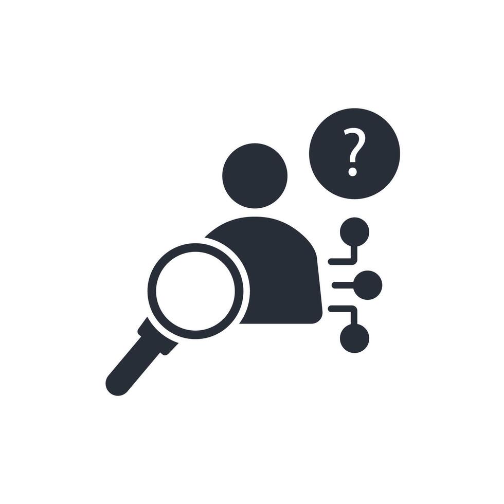 Anonymity icon. .Editable stroke.linear style sign for use web design,logo.Symbol illustration. vector