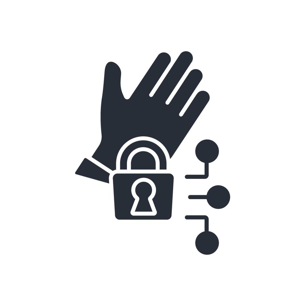 blocked icon. .Editable stroke.linear style sign for use web design,logo.Symbol illustration. vector