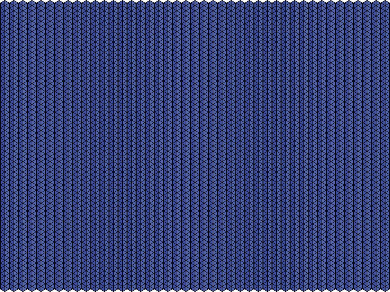 A blue knitted fabric background vector