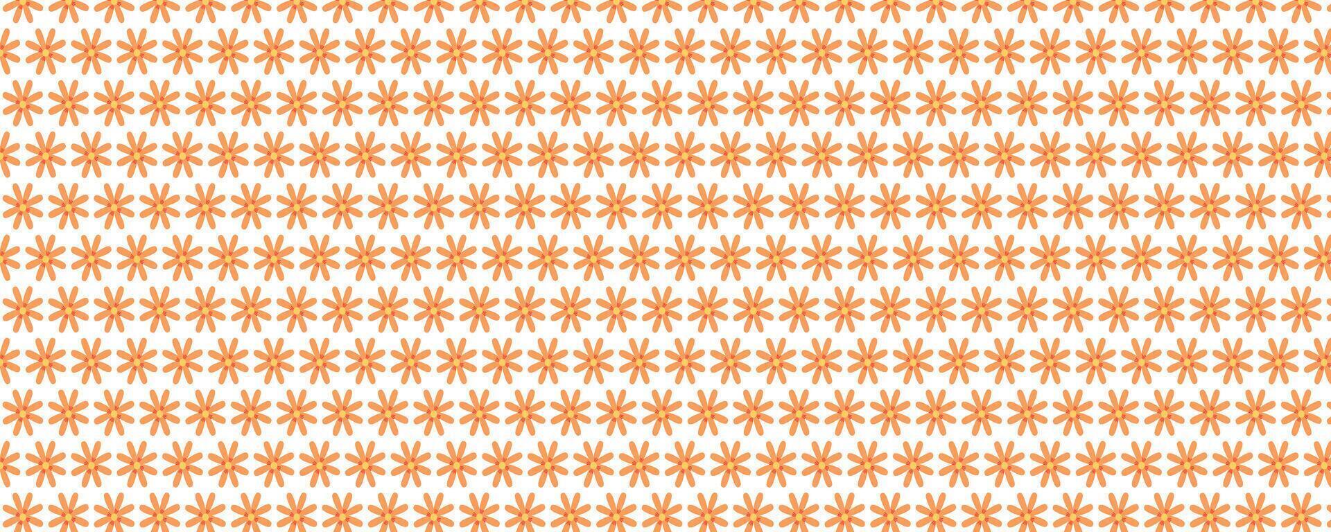 Orange and white geometric pattern vector