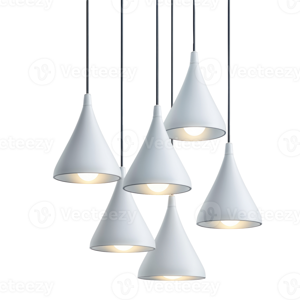 Pendant Lights isolate on transparency background png
